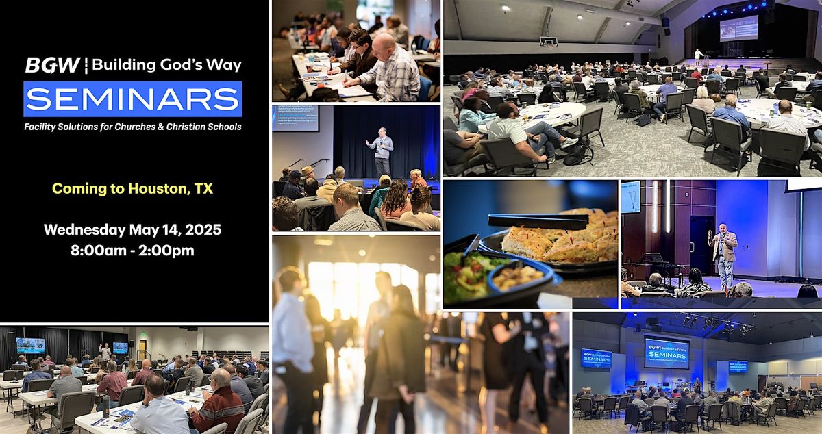 Facility Solutions for Churches & Christian Schools, 14 May | Event in Houston | AllEvents