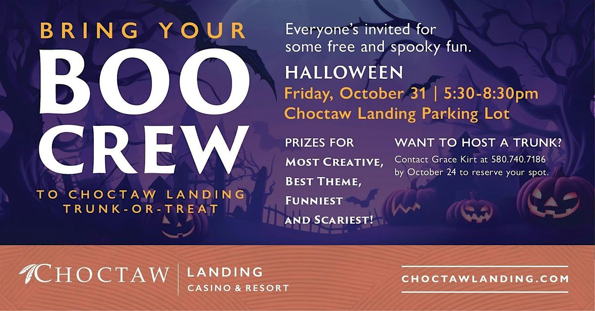 Choctaw Landing Trunk-or-Treat, 31 October | Event in Broken Bow | AllEvents