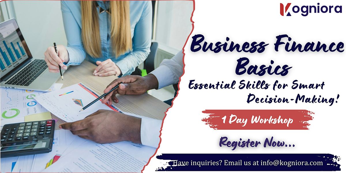 Business Finance Basics – Smart Decisions Made Simple! in Baltimore,  MD, 21 January | Event in Baltimore