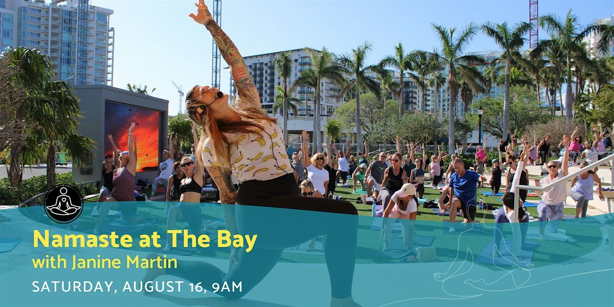 Namaste at The Bay with Janine Martin, 16 August | Event in Sarasota | AllEvents