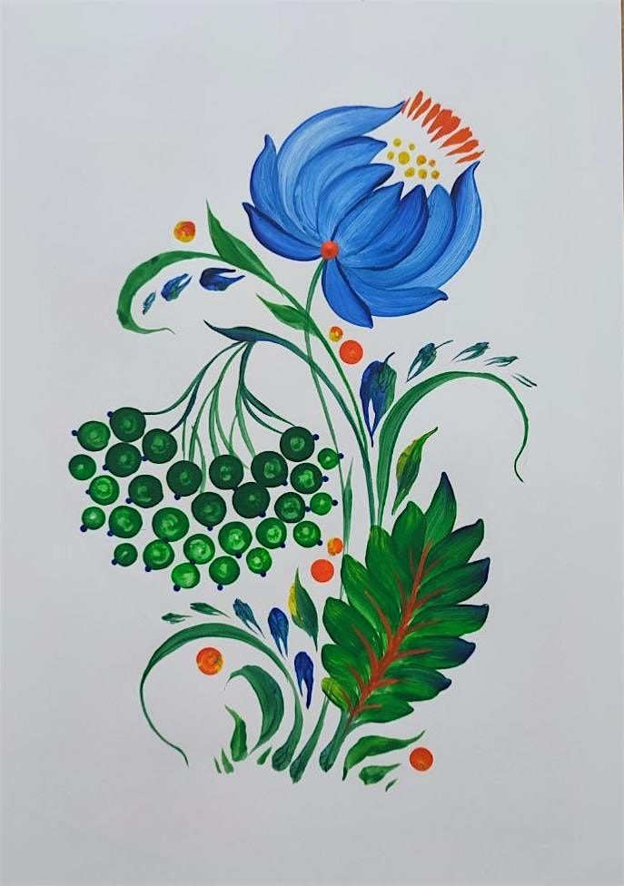 Heritage Craft Workshop - Petrykivka Painting, 26 July | Event in Bradford | AllEvents