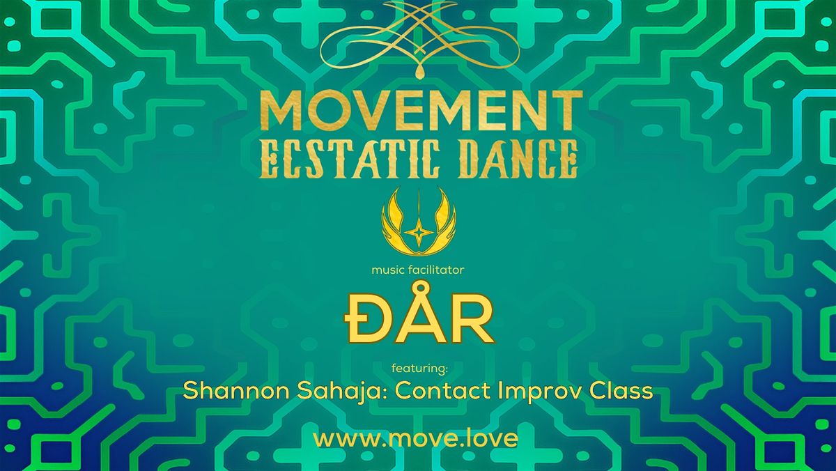 MOVEMENT Ecstatic Dance // ĐÅR, 17 August | Event in San Francisco | AllEvents