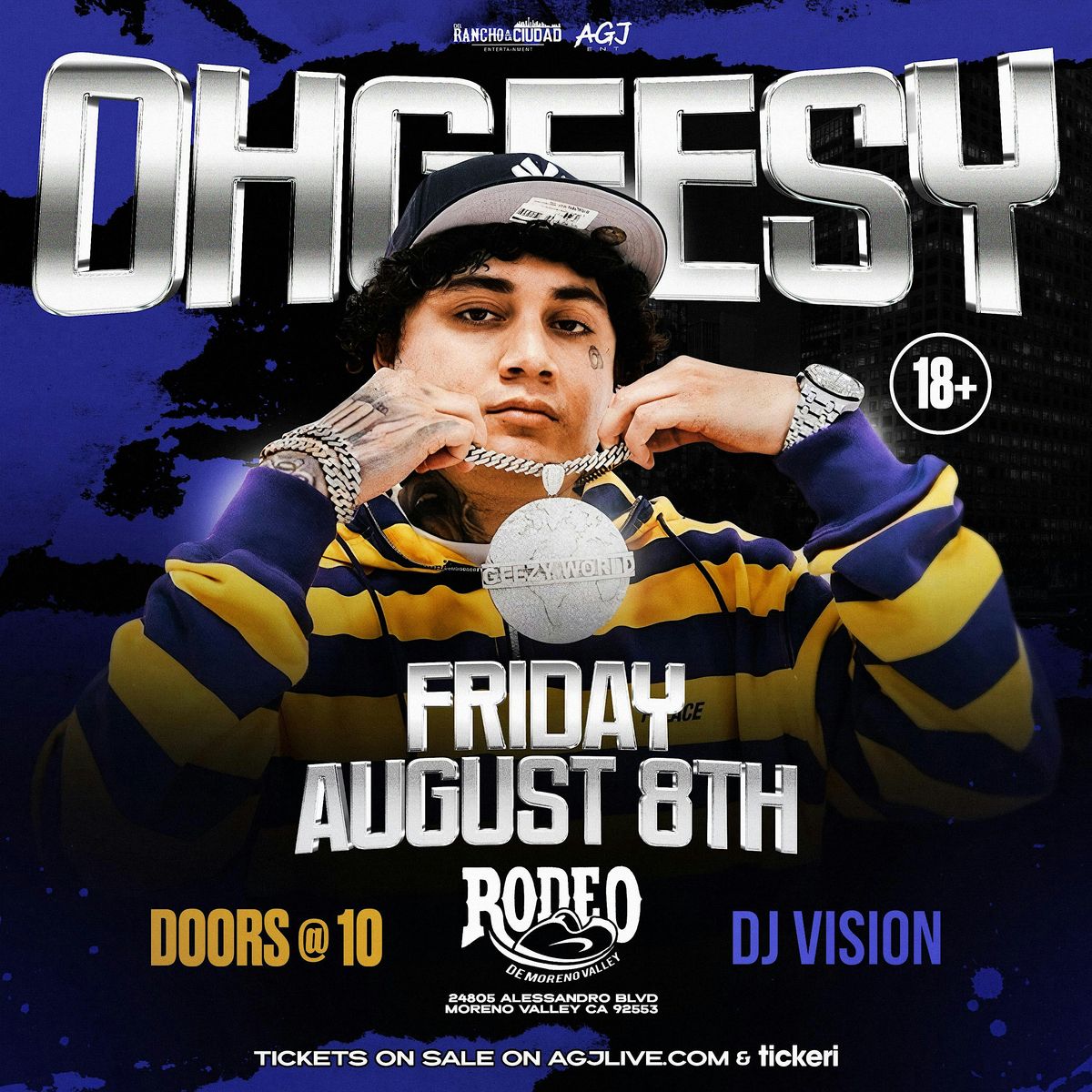 OHGESSY live in Moreno Valley, CA, 8 August | Event in Moreno Valley | AllEvents