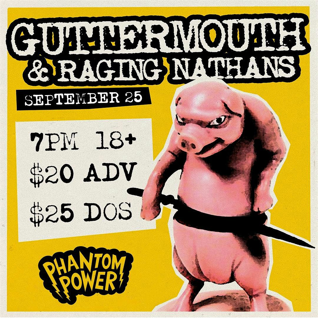 Guttermouth & Raging Nathans, 25 September | Event in Millersville | AllEvents