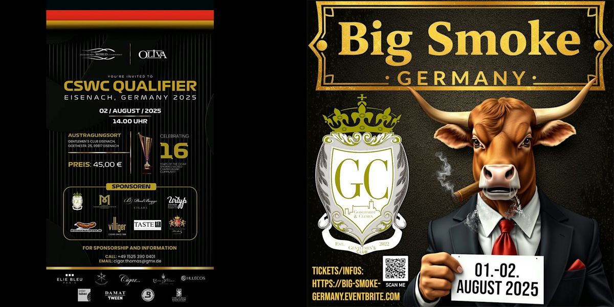 Big Smoke Germany, 1 August | Event in Eisenach | AllEvents