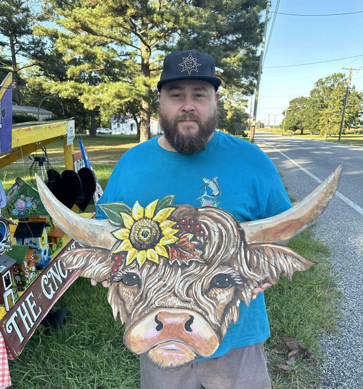 Paint a BIG Highland Cow at Oaked at the Globe with Dawn Tarr Scott, 29 October | Event in Berlin | AllEvents