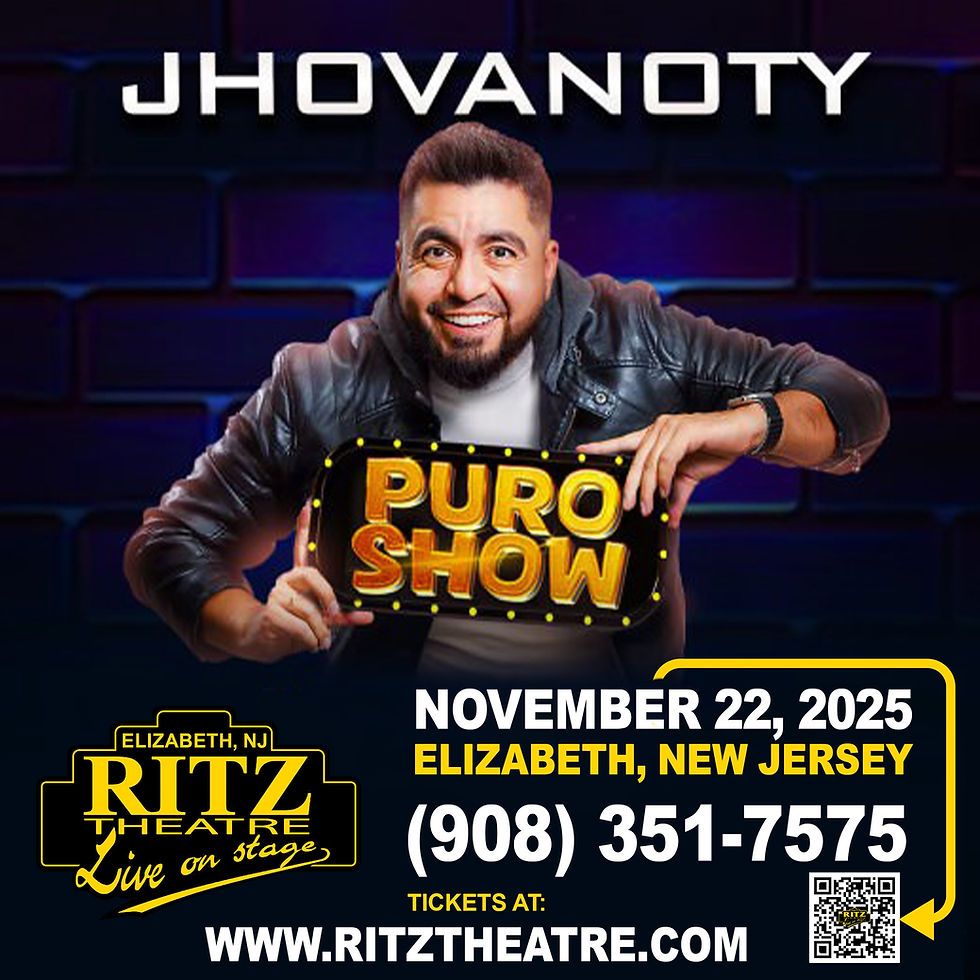 Jhovanoty Puro Show, 21 November | Event in Elizabeth | AllEvents