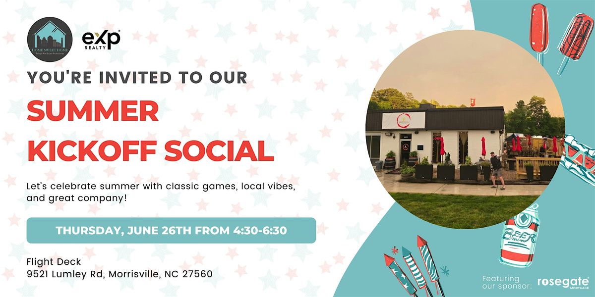 Sip into Summer - Summer Kickoff Social, 26 June | Event in Morrisville | AllEvents
