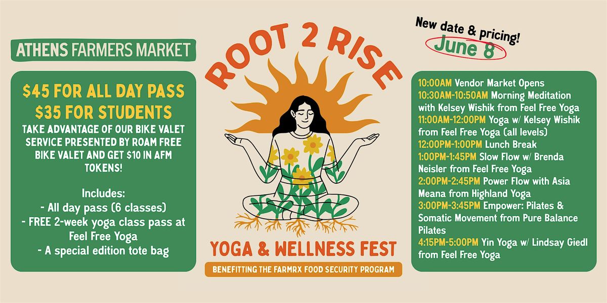 Root 2 Rise Yoga & Wellness Fest, 8 June | Event in Athens | AllEvents