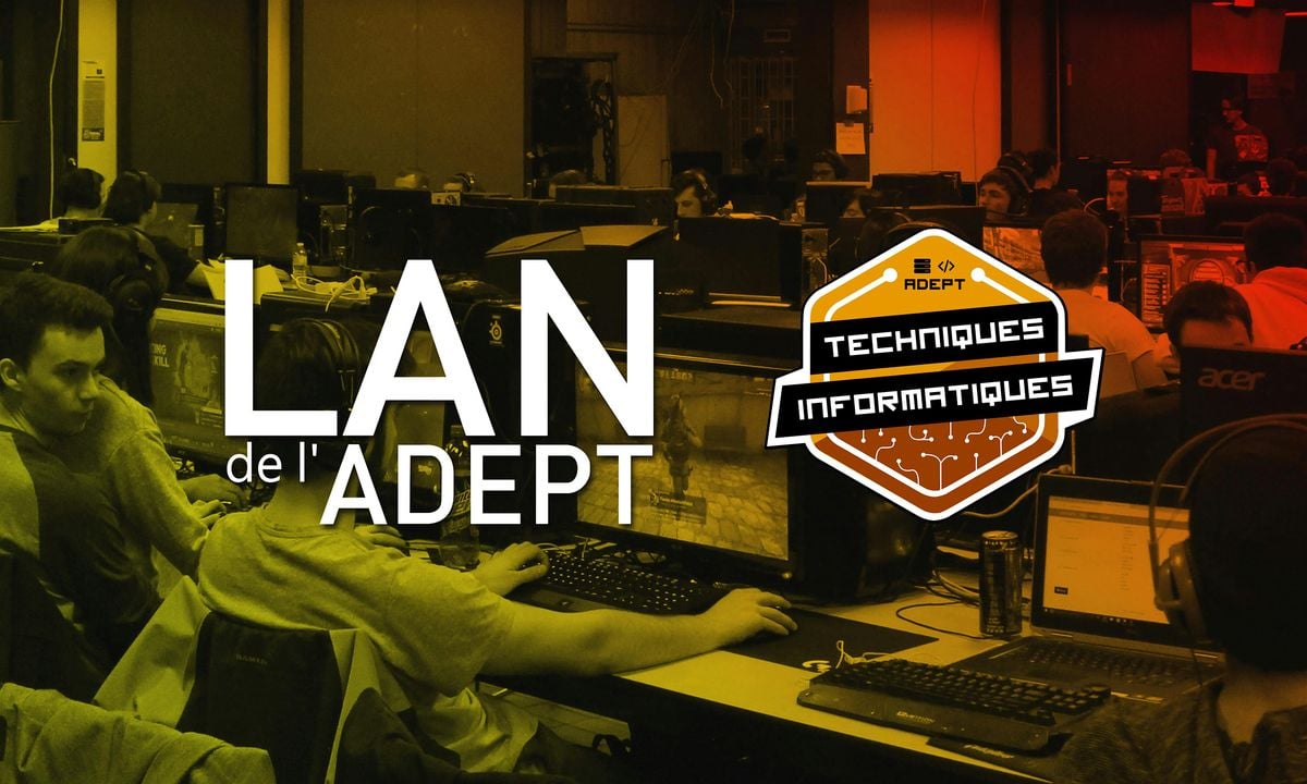 LAN de l'ADEPT A25, 16 October | Event in Longueuil | AllEvents