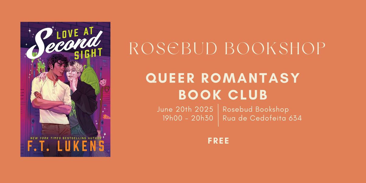 Rosebud Bookshop - Queer Romantasy Book Club, 20 June | Event in Porto | AllEvents