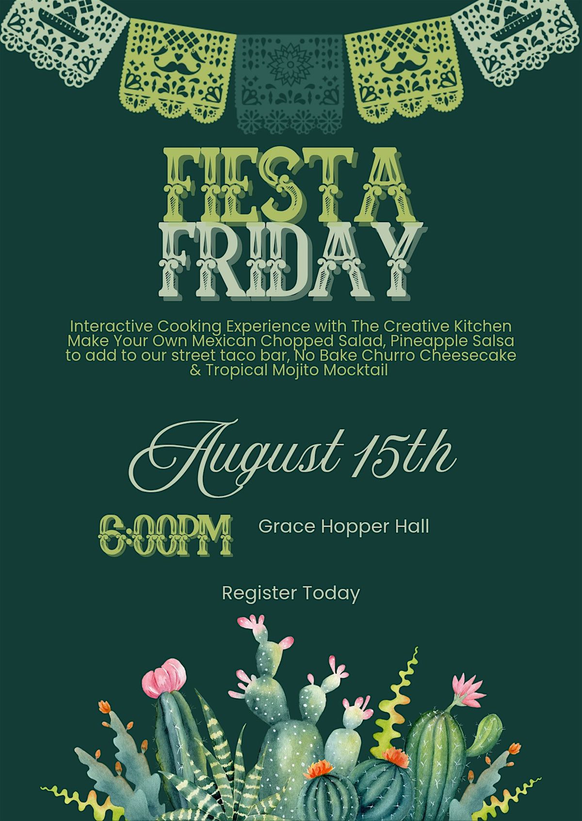 Fiesta Friday Workshop - Grace Hopper Hall | Event in Orlando | AllEvents