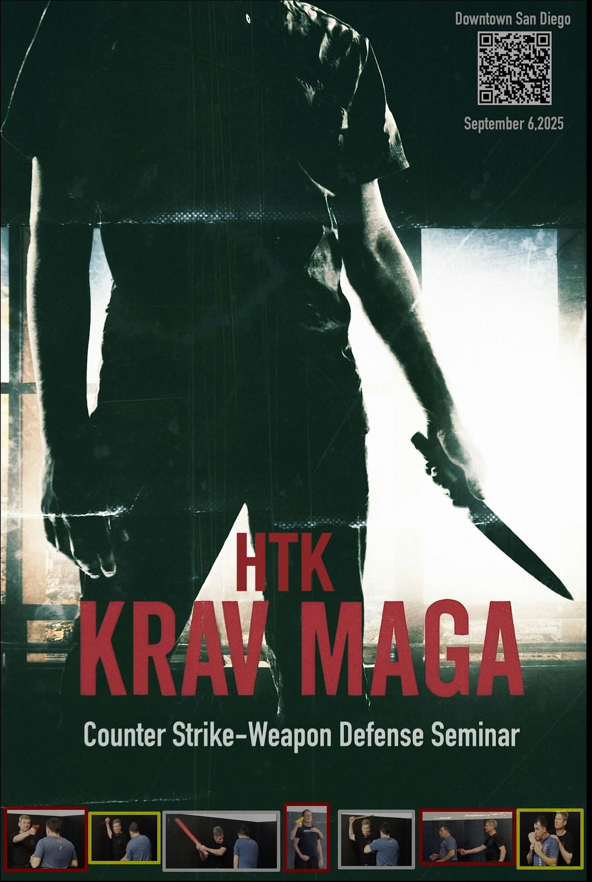 HTK Krav Maga Counterstrike: Unarmed Vs. Weapons., 6 September | Event in San Diego | AllEvents
