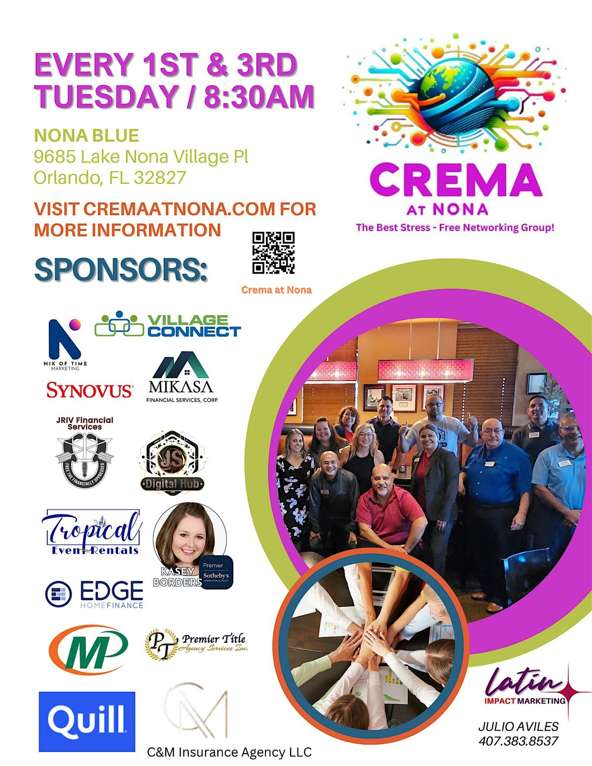 Crema at Nona Networking | Event in Orlando | AllEvents