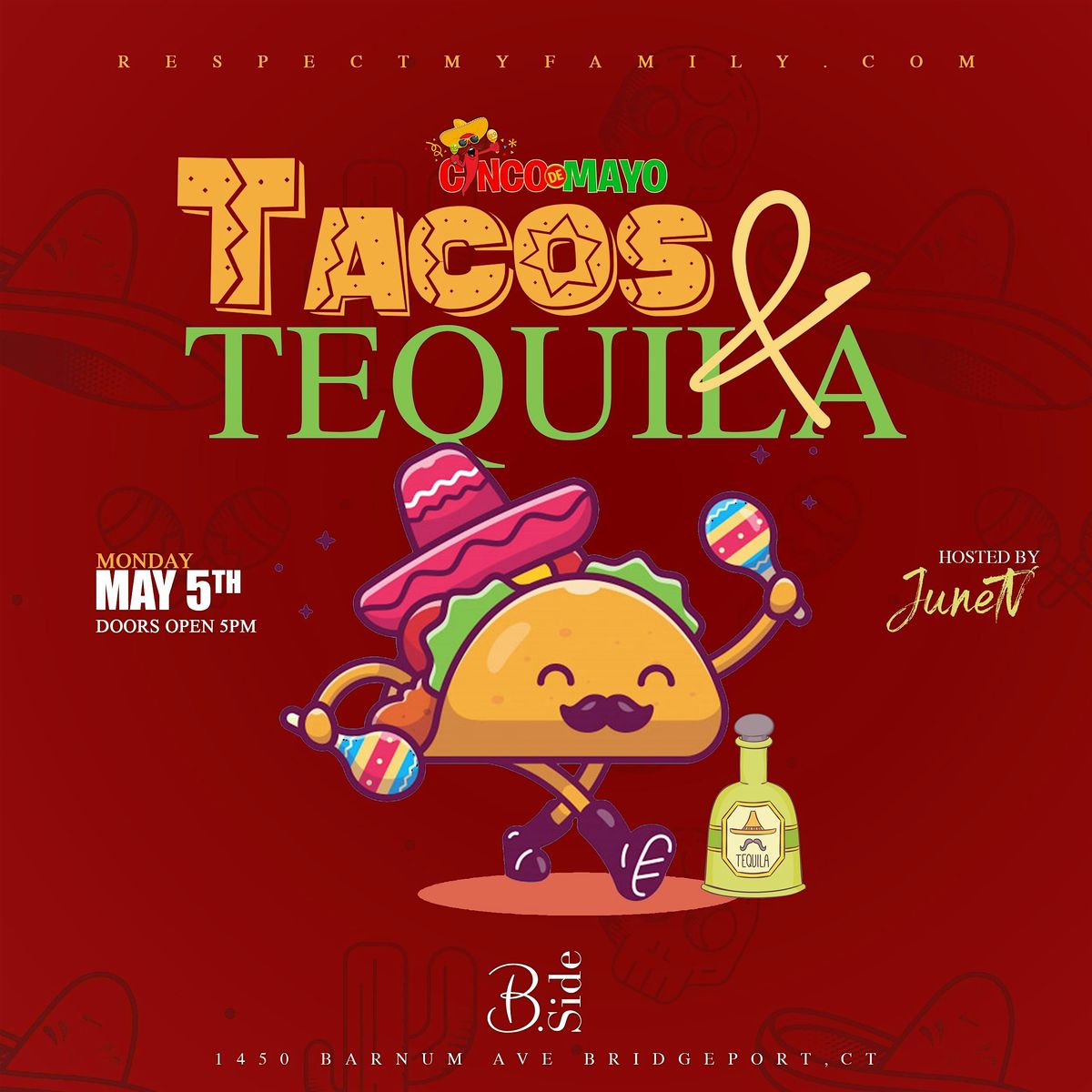 The Return of Tacos & Tequila | Event in Bridgeport | AllEvents