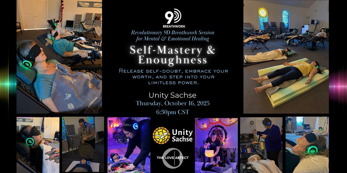 Self-Mastery & Enoughness  9D Breathwork & Sound Journey, 16 October | Event in Sachse | AllEvents