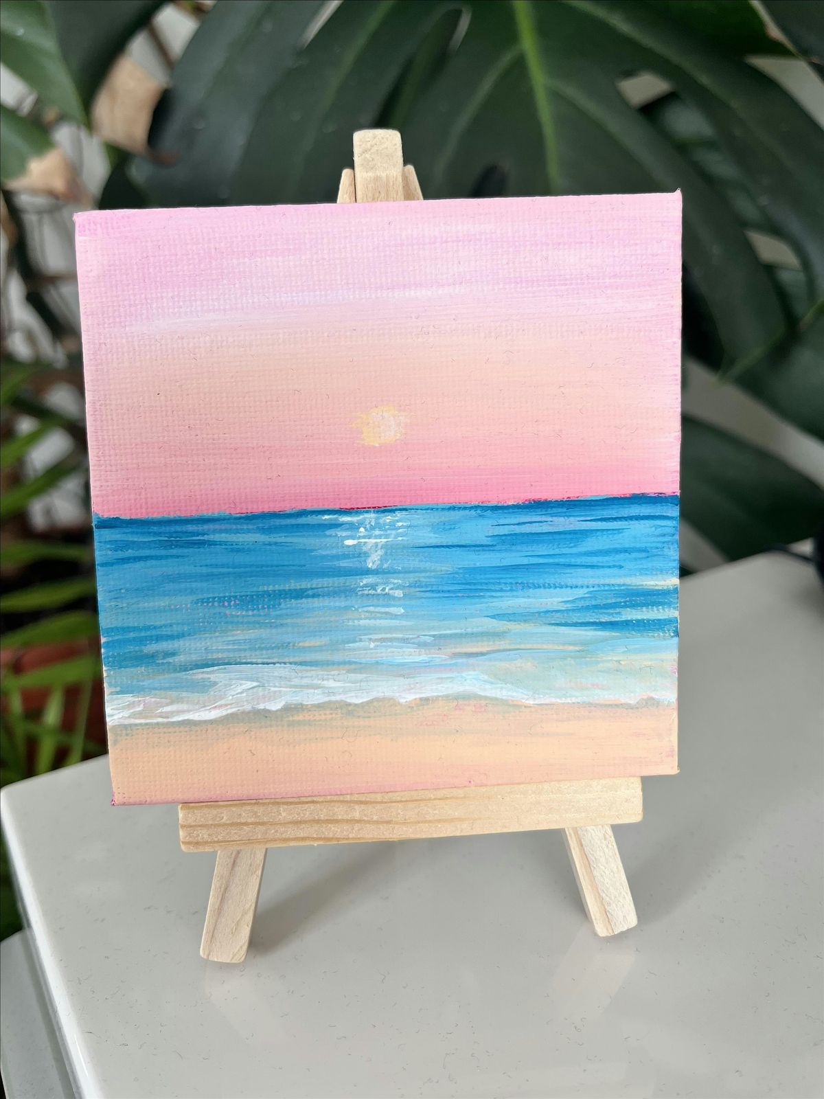 Mini-canvas sip and paint, 11 July | Event in Seaford | AllEvents