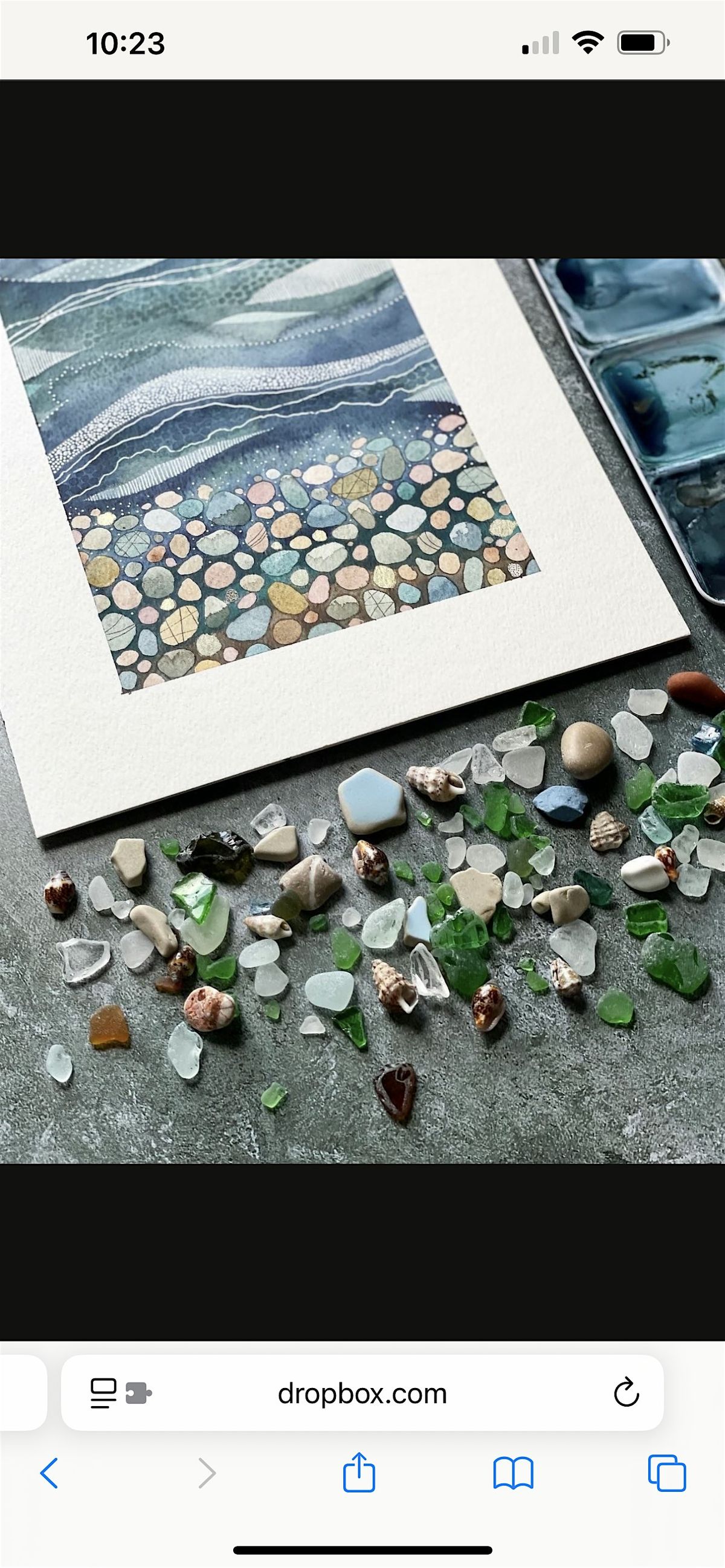 Seascapes and Seaglass Watercolour Workshop, 14 May | Event in Haworth | AllEvents