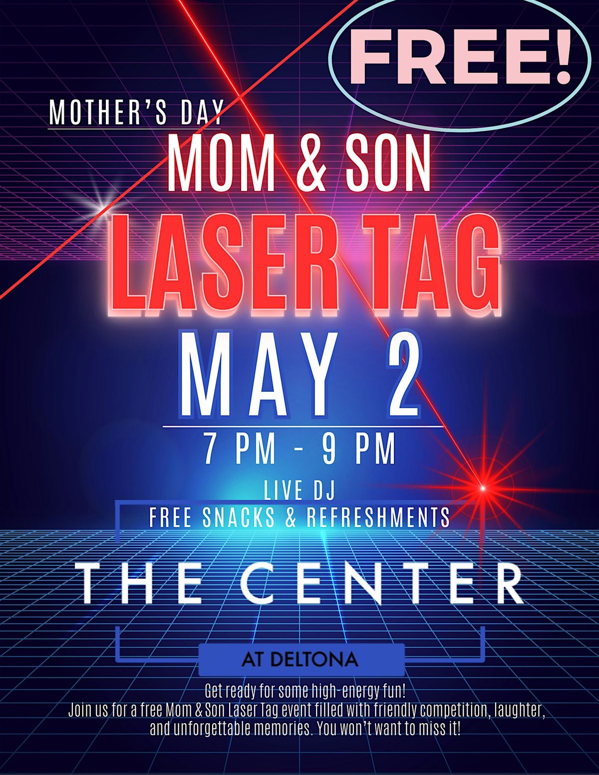 Mom & Son Laser Tag, 2 May | Event in Deltona | AllEvents