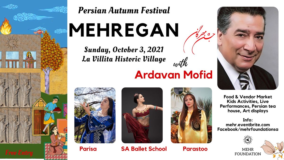 Mehregan Persian Autumn Festival To Be Announced San Antonio October 3 2021 Allevents In Persian Concert Christmas 2021