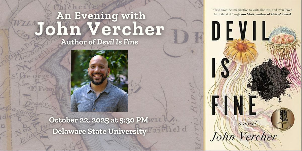 2025 Author's Talk: An Evening with John Vercher, 22 October | Event in Dover | AllEvents