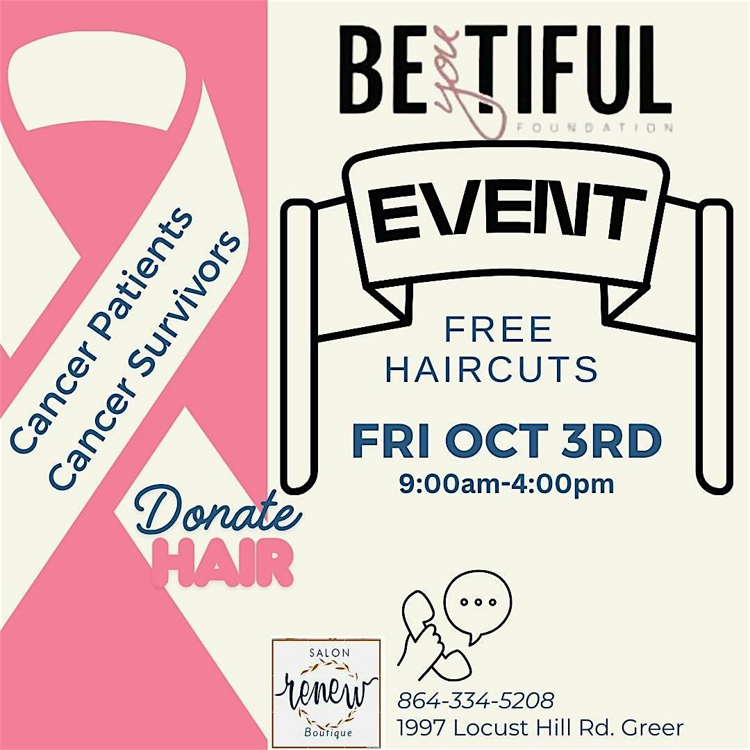 Cut Cancer BeYoutiful Foundation Hosts Cancer Awareness Event at Renew, 3 October | Event in Greer | AllEvents