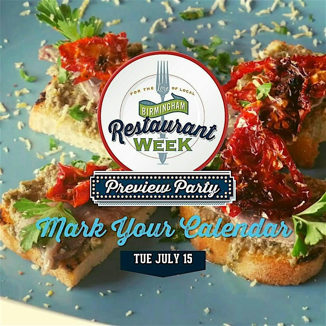 Birmingham Restaurant Week Preview Party 2025, 15 July | Event in Birmingham | AllEvents