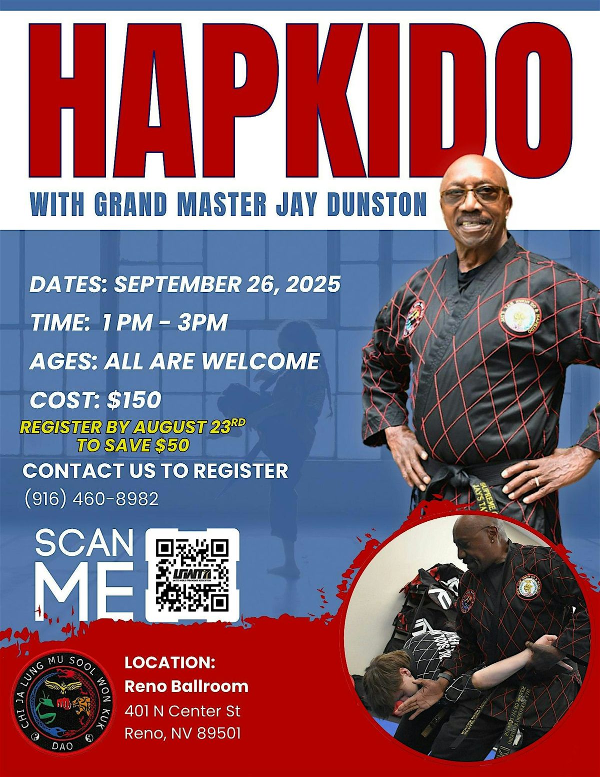 Hapkido Workshop, 26 September | Event in Reno | AllEvents