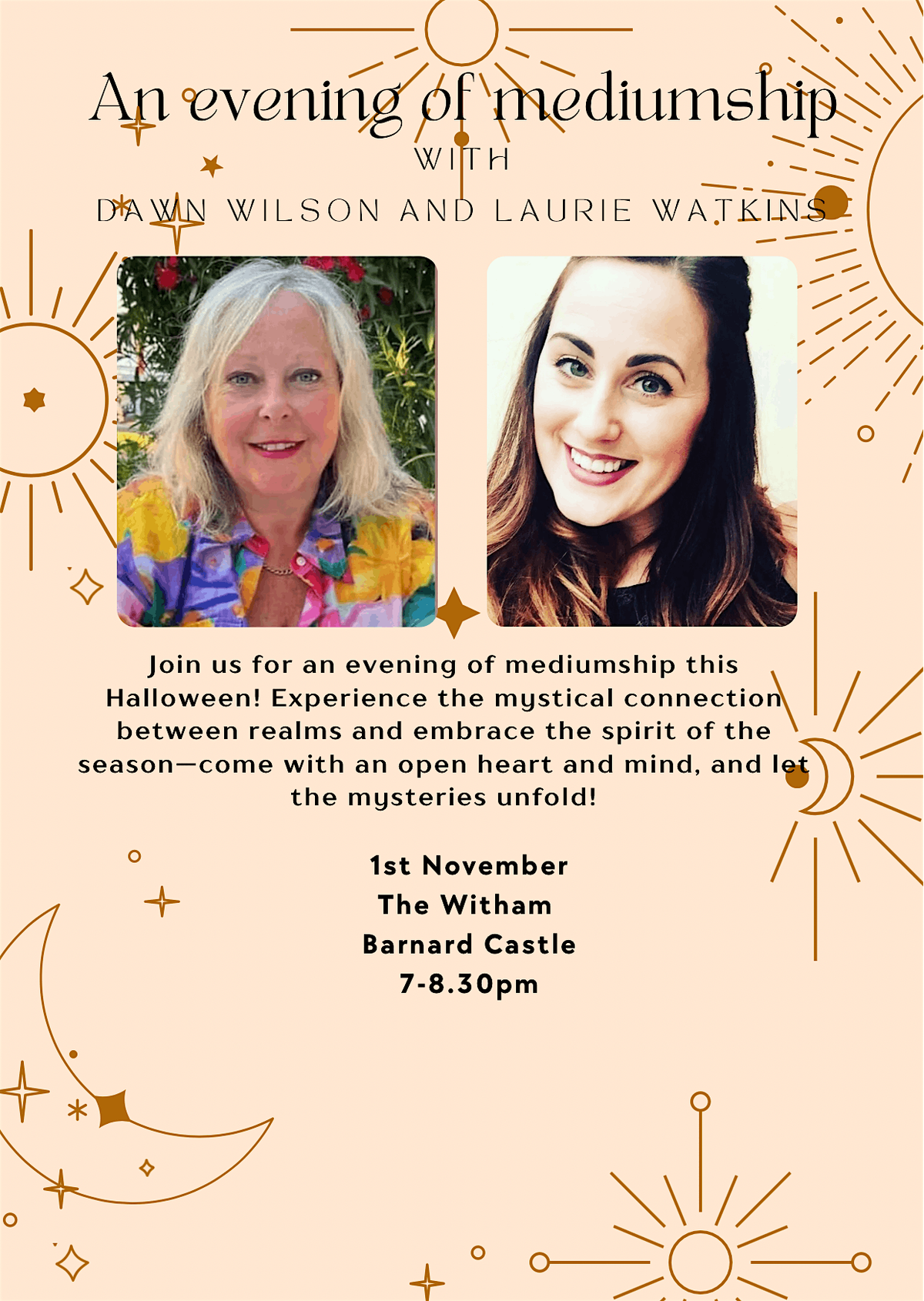 An Evening of Mediumship, 1 November | Event in Barnard Castle | AllEvents