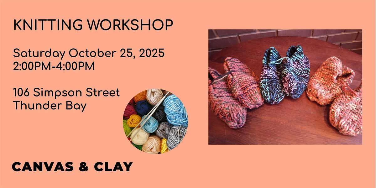 Knitting Workshop, 25 October | Event in Thunder Bay | AllEvents