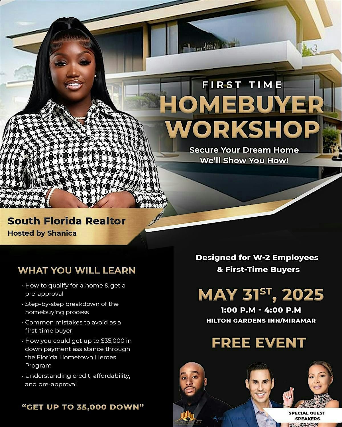 Unlock $35,000: Hometown Heroes Homebuyer Event, 31 May | Event in Miramar | AllEvents