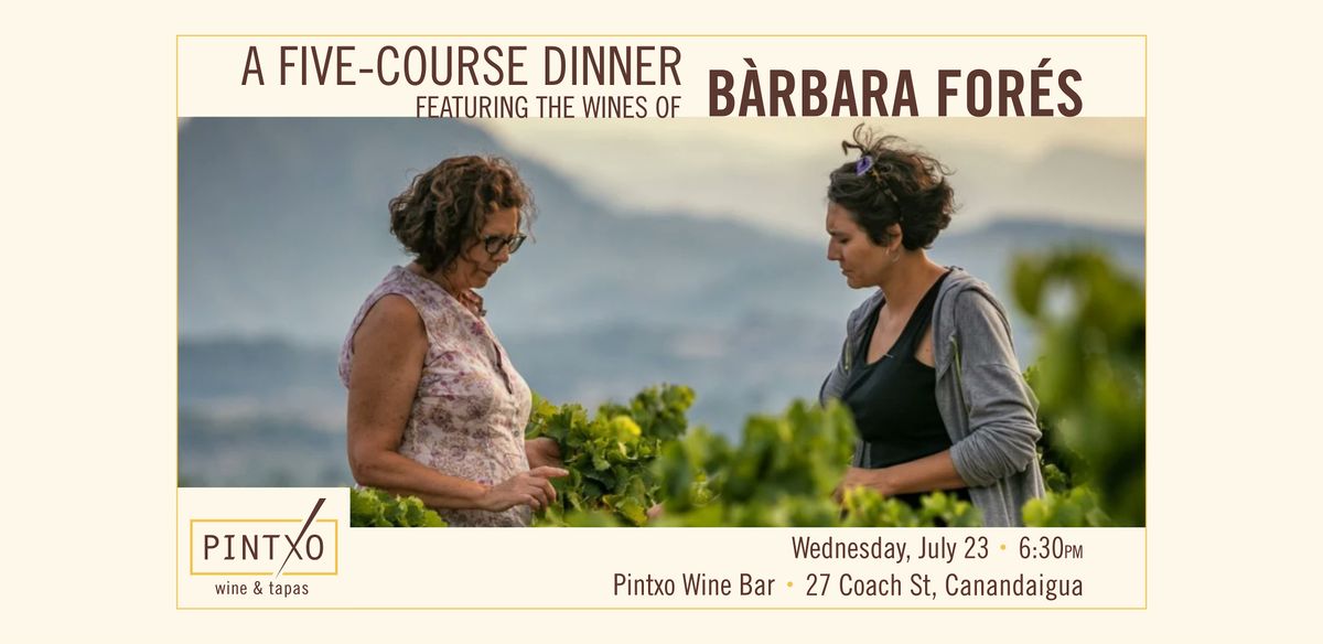 Pintxo x Bàrbara Forés Wine Dinner | Event in Canandaigua | AllEvents