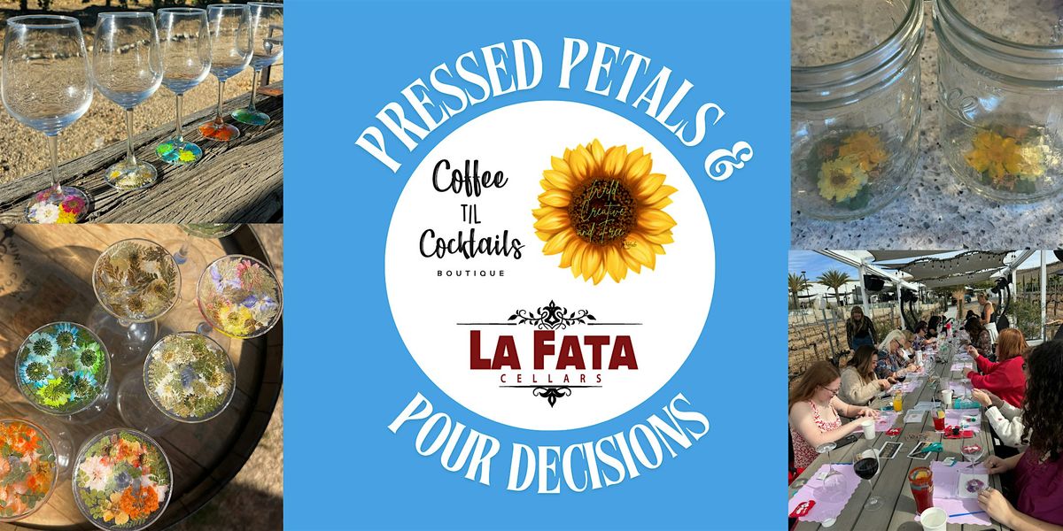 Pressed Petals & Pour Decisions!, 30 August | Event in Temecula | AllEvents