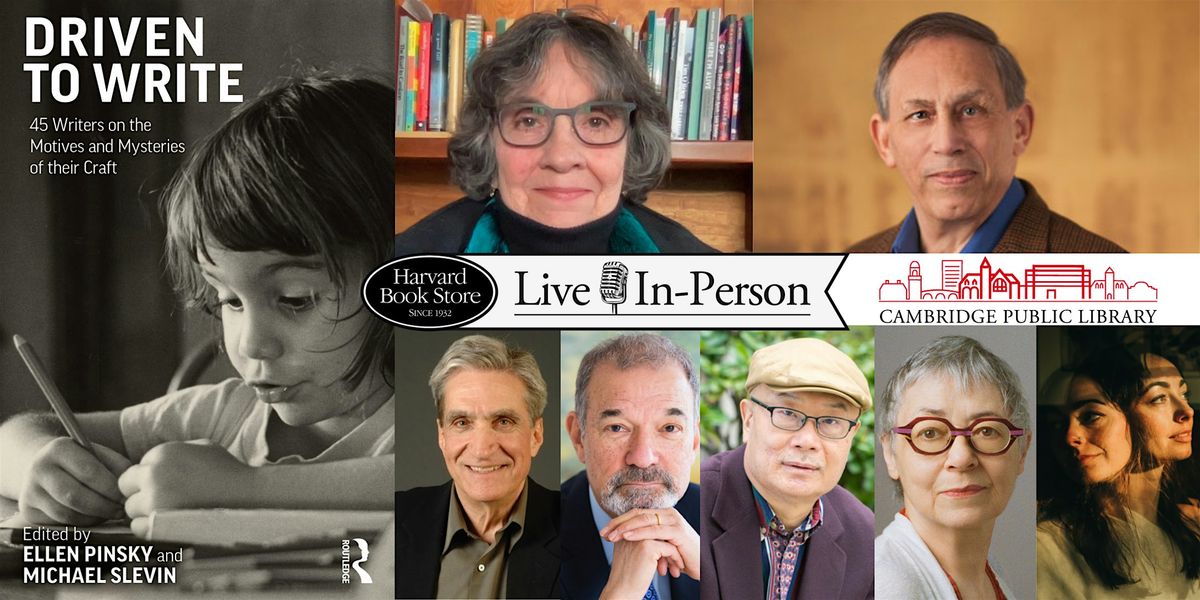 Ellen Pinsky and Michael Slevin at the Cambridge Public Library, 18 November | Event in Cambridge | AllEvents