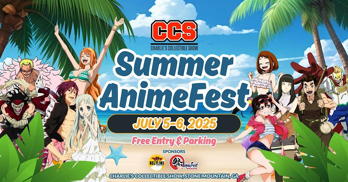 Summer AnimeFest 2025, 5 July | Event in Stone Mountain | AllEvents