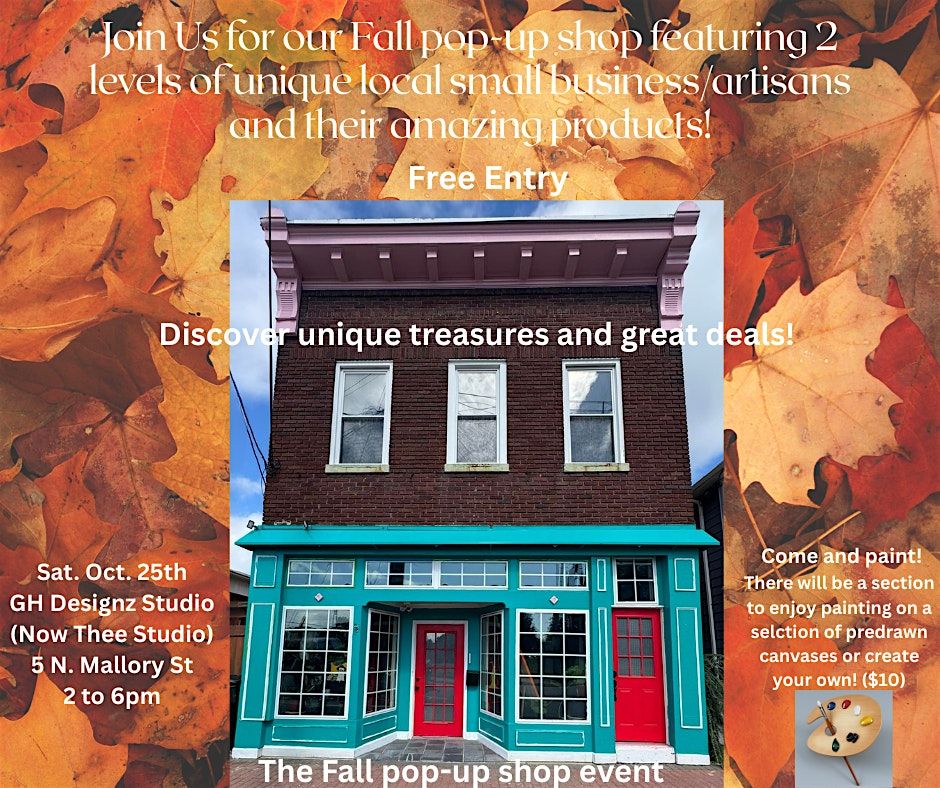 Fall Pop-Up Shop Event, 25 October | Event in Hampton | AllEvents