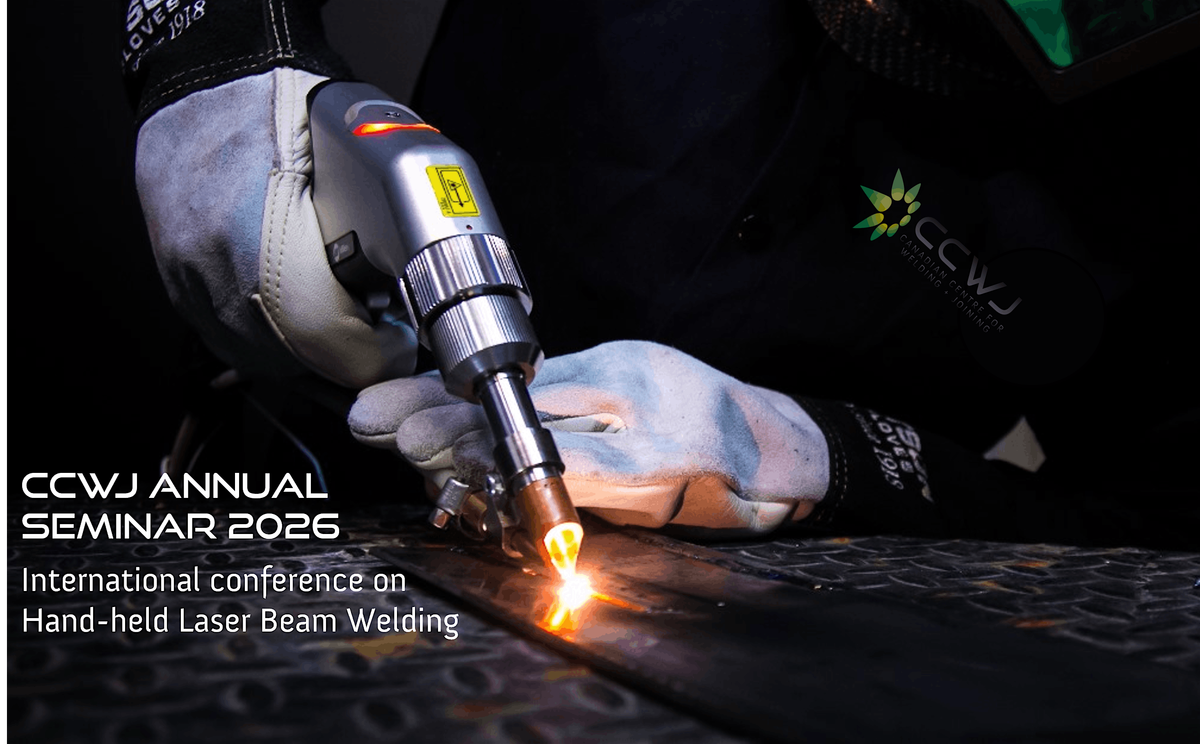 CCWJ International Conference on Hand-held laser beam welding, 25 June | Event in Edmonton | AllEvents
