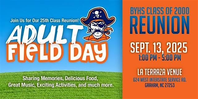 Class of 2000 ... 25th Class Reunion, 13 September | Event in Graham | AllEvents
