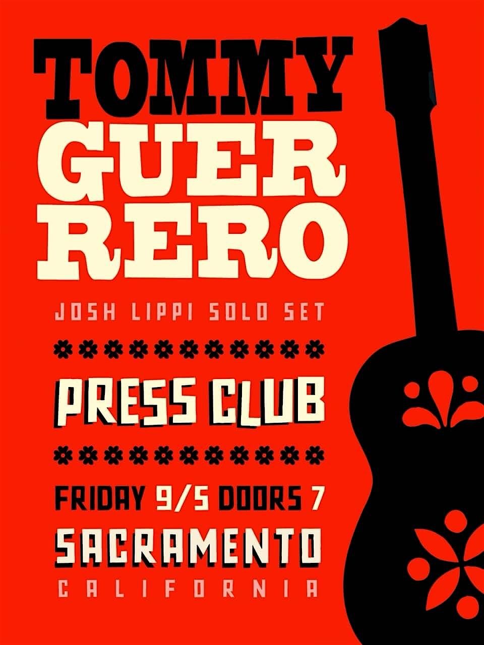 Tommy Guerrero live at The Press Club!, 5 September | Event in Sacramento | AllEvents