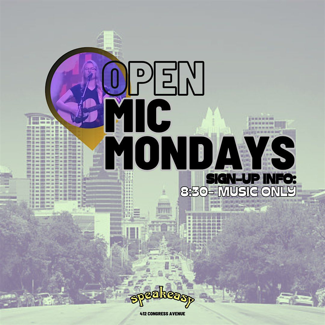 Open Mic Night | Event in Austin | AllEvents