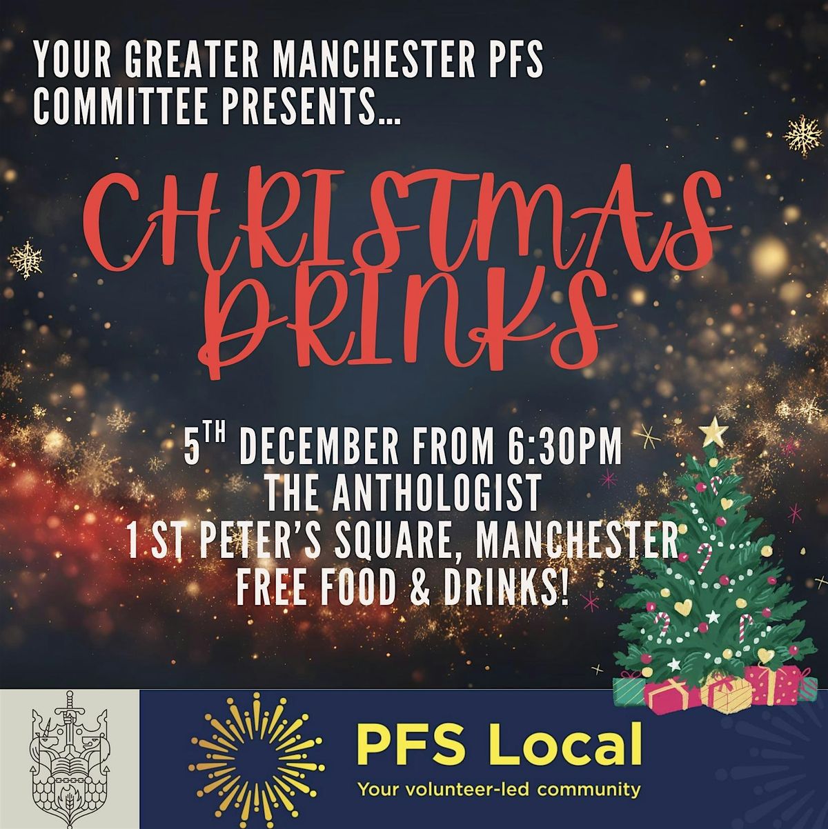 PFS Local Event - Join us to celebrate 2025 with some Christmas Cheer!, 5 December | Event in Manchester | AllEvents