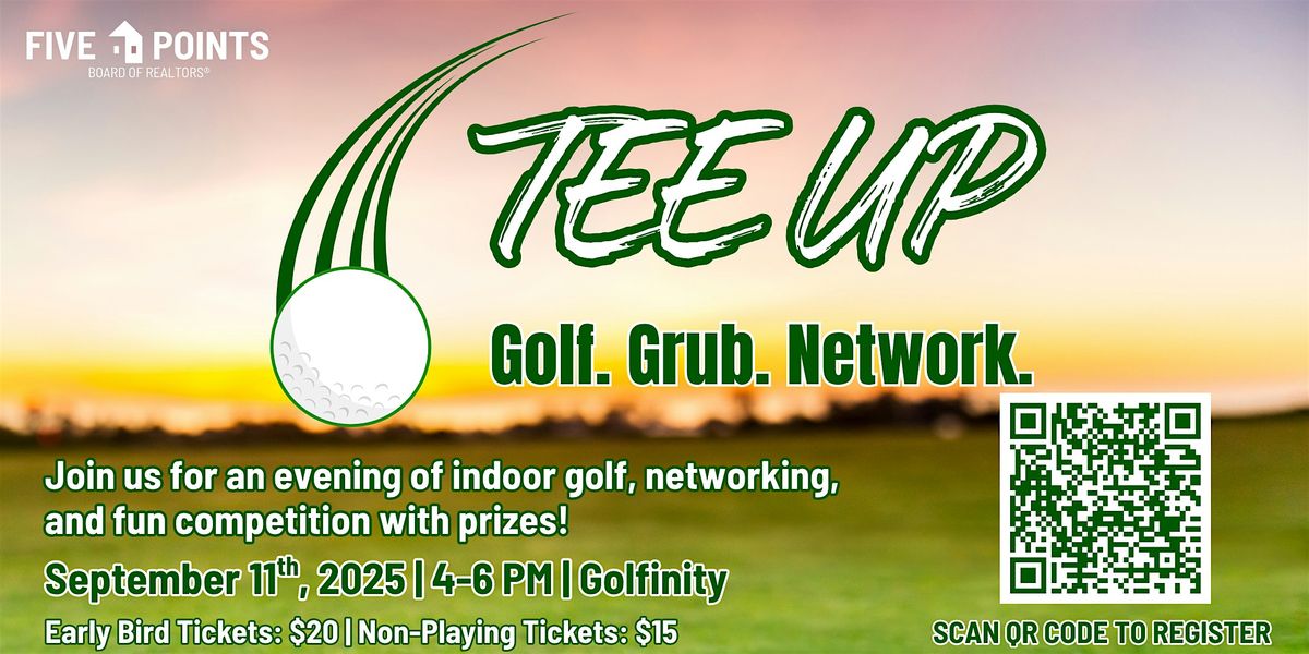Tee Up at Golfinity, 11 September | Event in Austin | AllEvents