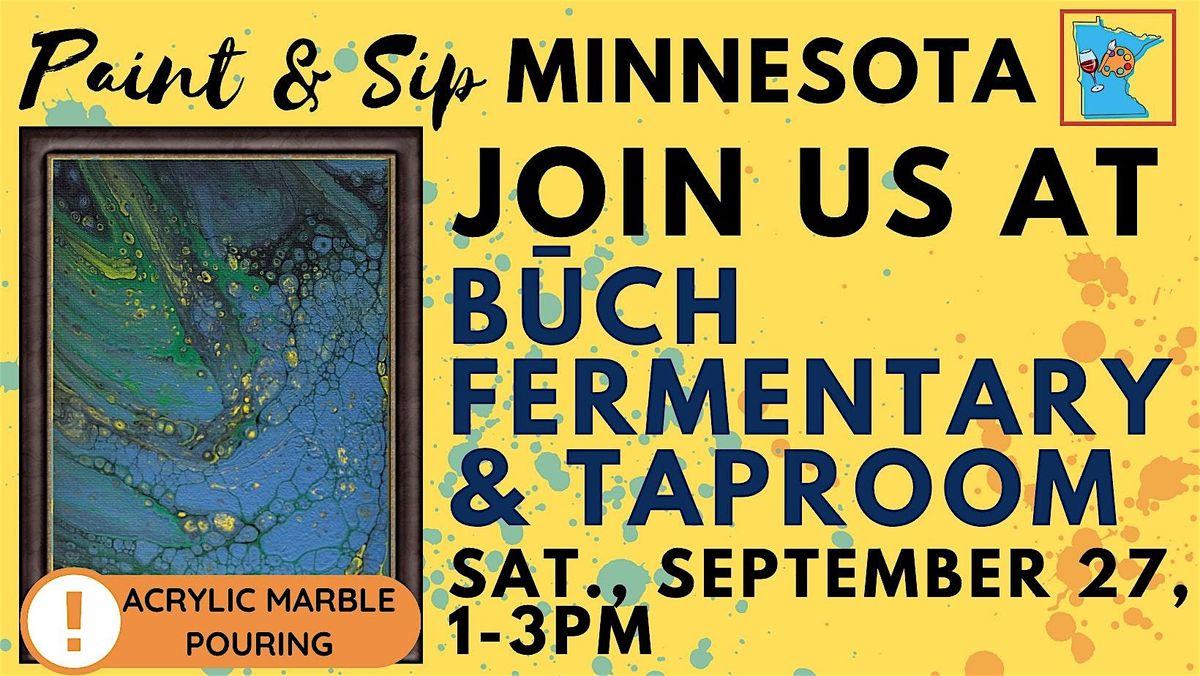 September 27 Paint & Sip at BŪCH Fermentary & Taproom, 27 September | Event in Minneapolis | AllEvents