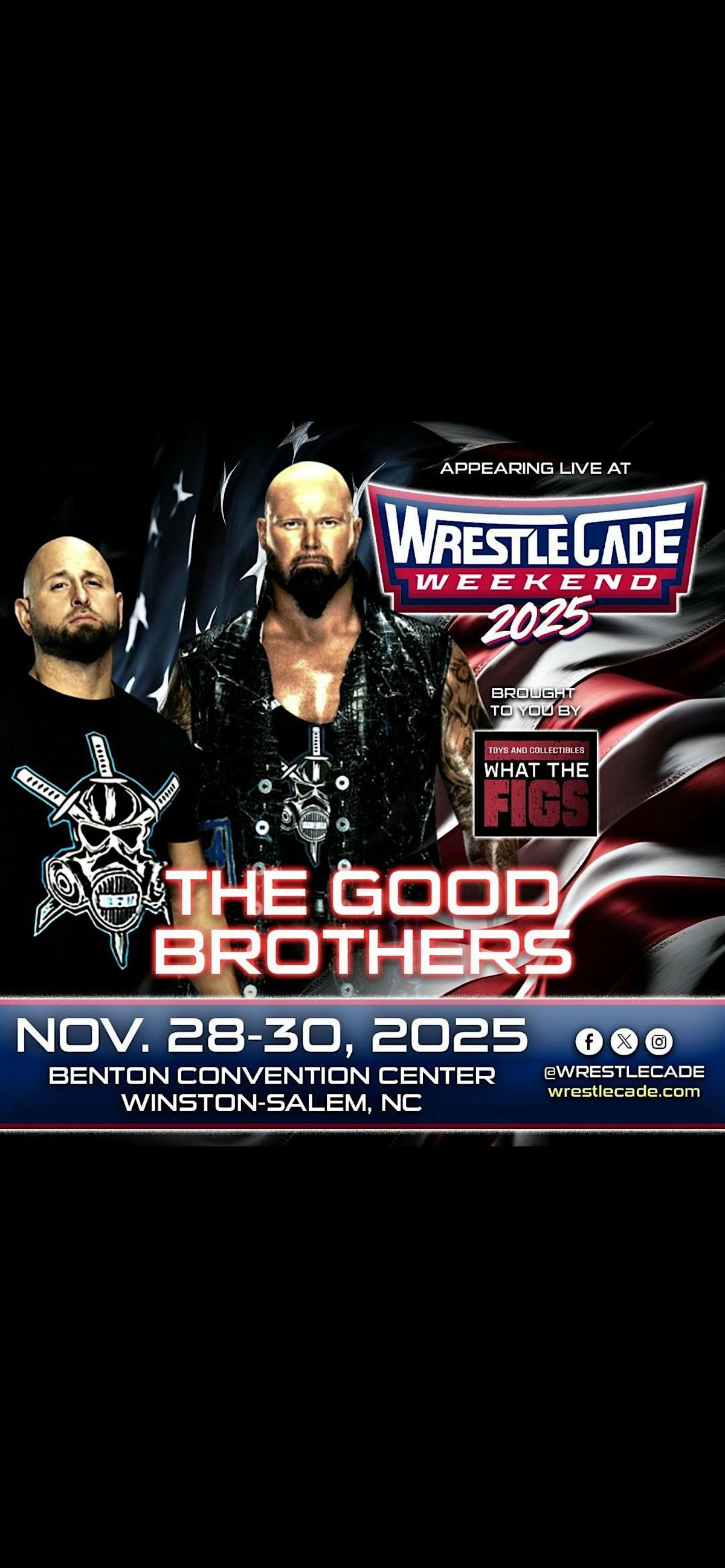 The Good Brothers Meet & Greet Wrestlecade, 29 November | Event in Winston-Salem | AllEvents