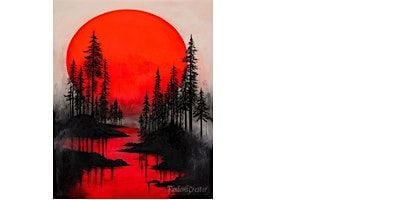 Sip&Paint "Red Dawn", 8 October | Event in Cassadaga | AllEvents