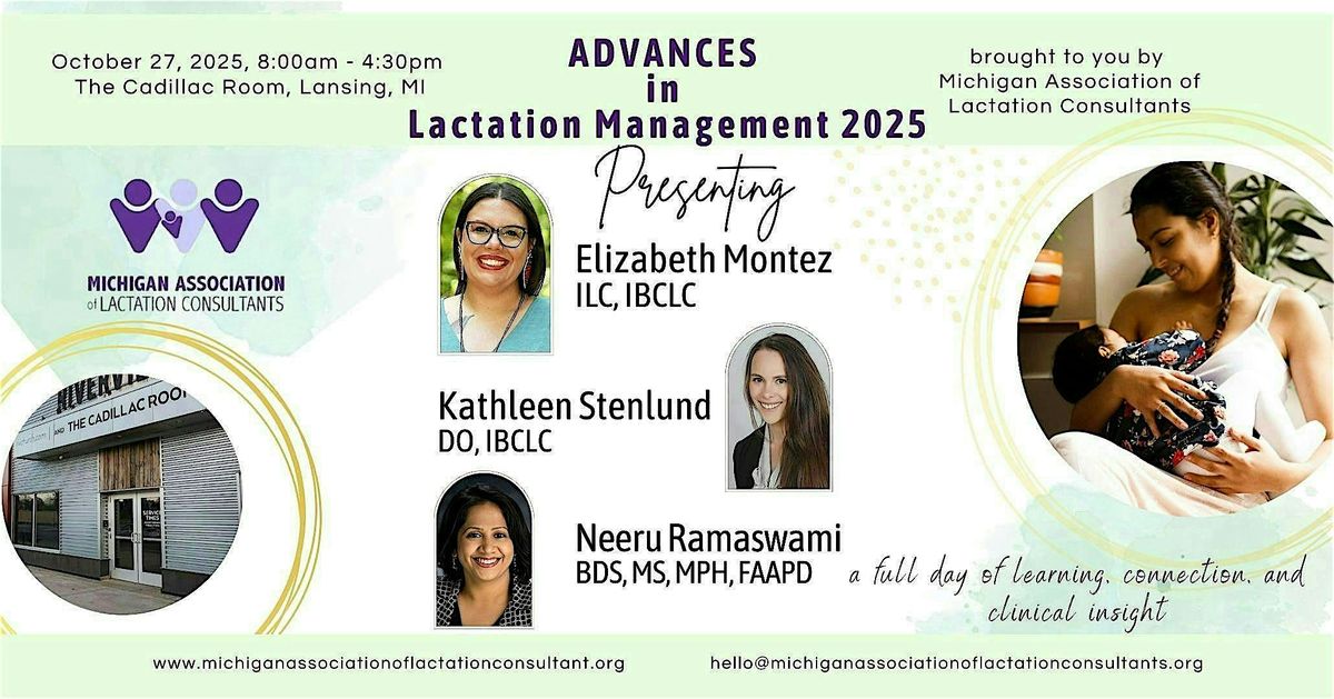 Advances in Lactation Management 2025, 27 October | Event in Lansing | AllEvents