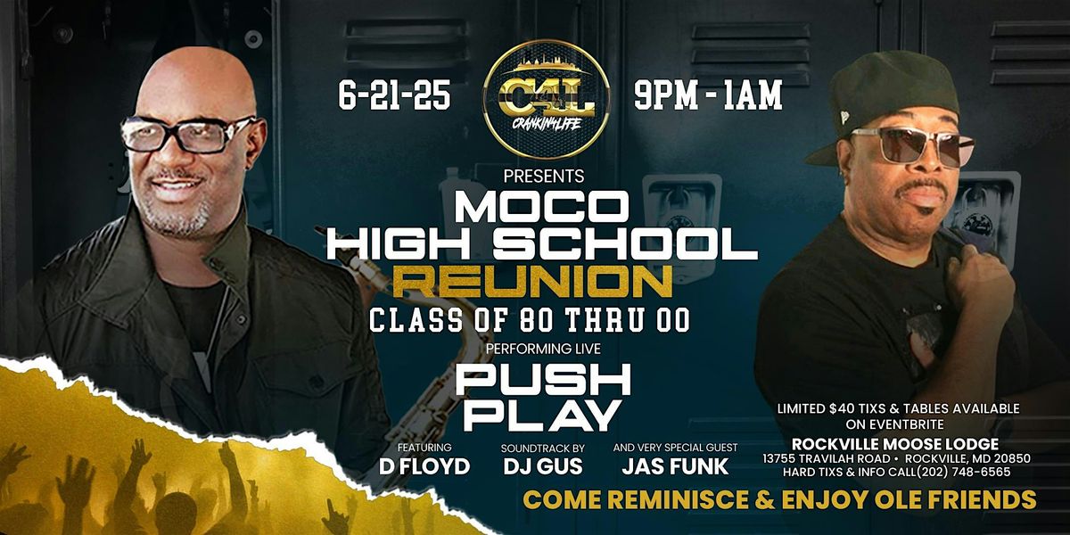 MOCO HIGH SCHOOL REUNION, 21 June | Event in Rockville | AllEvents