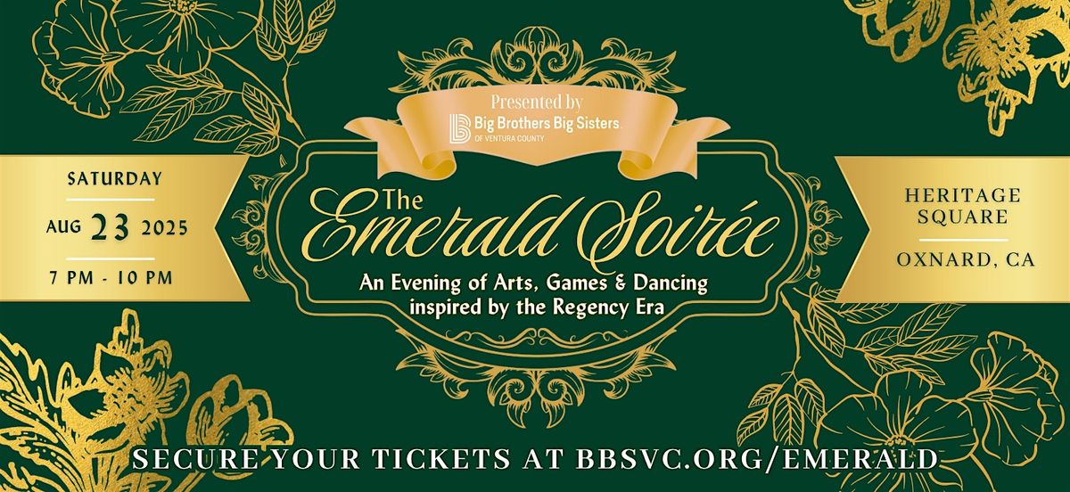 The Emerald Soirée, 23 August | Event in Oxnard | AllEvents