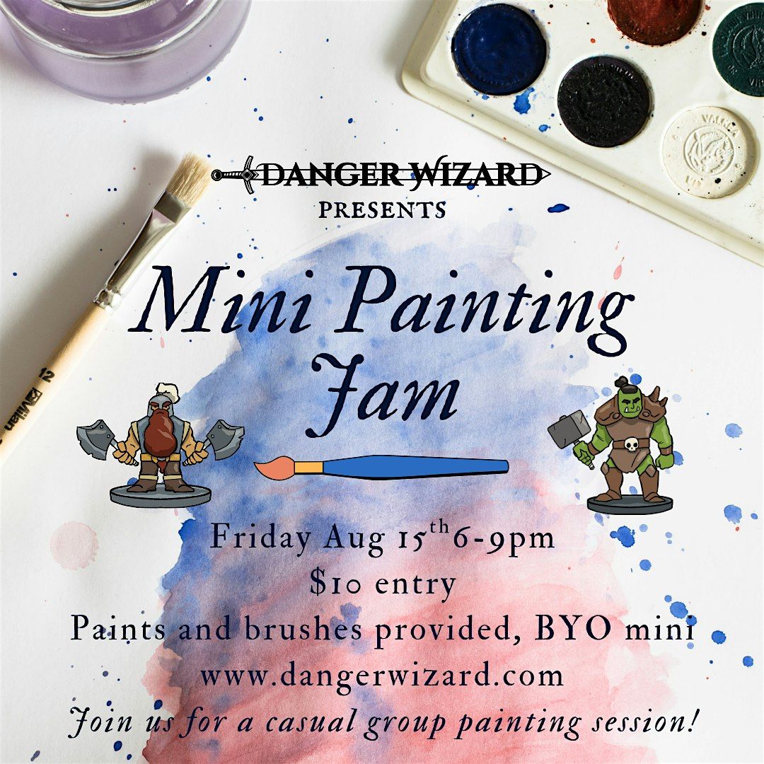 Miniature Painting Jam, 15 August | Event in Somerville | AllEvents