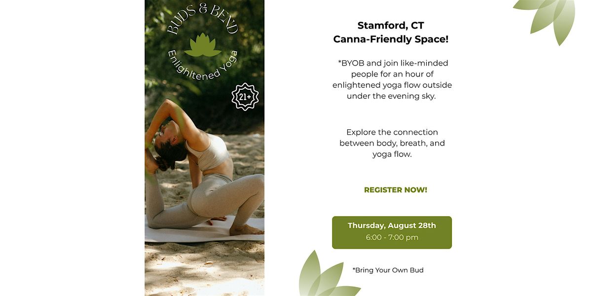 Buds & Bend Enlightened Yoga, 28 August | Event in Stamford | AllEvents